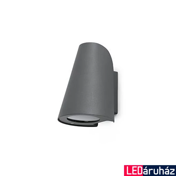 FARO TINIA kültéri fali lámpa, szürke, E27 foglalattal, IP44, 71353
