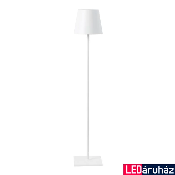 FARO TOC kültéri állólámpa, érintőkapcsolóval, fehér, 3000K melegfehér, beépített LED, 4,5W, IP54, 70786