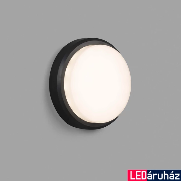 FARO TOM XL kültéri fali/mennyezeti lámpa, szürke, 3000K melegfehér, beépített LED, 11W, IP65, 70682