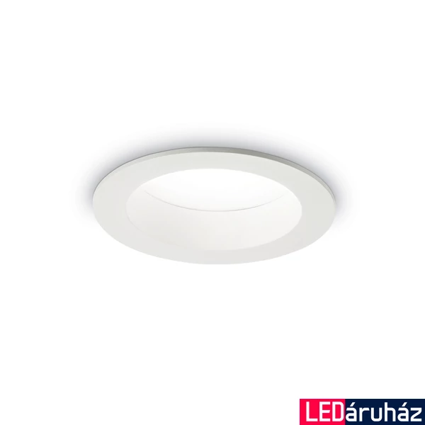IDEAL LUX BASIC süllyesztett lámpa, 3000K melegfehér, 1000 lm, 10W, beépített LED, 193519