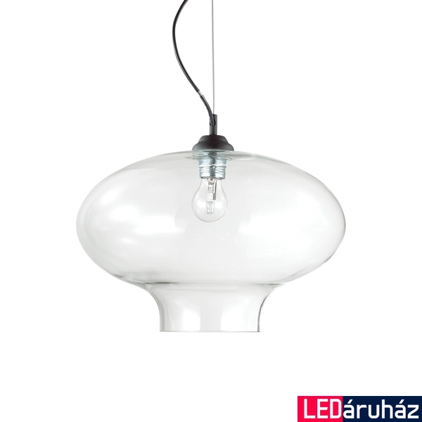 IDEAL LUX BISTRO' függesztett lámpa E27 foglalattal, max. 60W, 40 cm átmérő, üveg 120898
