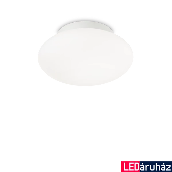 IDEAL LUX BUBBLE mennyezeti lámpa, max. 1x60W, E27 foglalattal, fehér, 135250