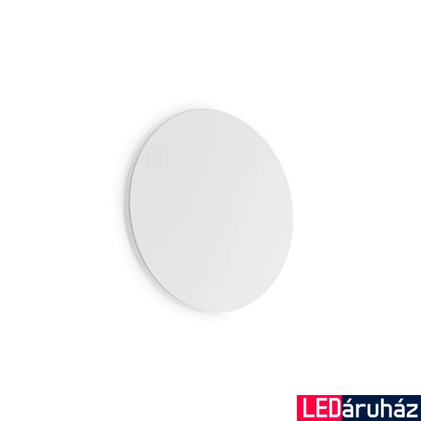 IDEAL LUX COVER fali lámpa, 3000K melegfehér, 950 lm, 9W, beépített LED, fehér, 195704