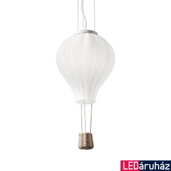 IDEAL LUX DREAM BIG függesztett lámpa E27 foglalattal, max. 42W, 30 cm átmérő, fehér 179858