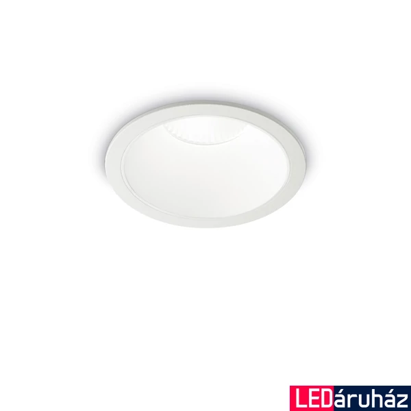 IDEAL LUX GAME süllyesztett lámpa, 3000K melegfehér, 850 lm, 11W, beépített LED, 192291