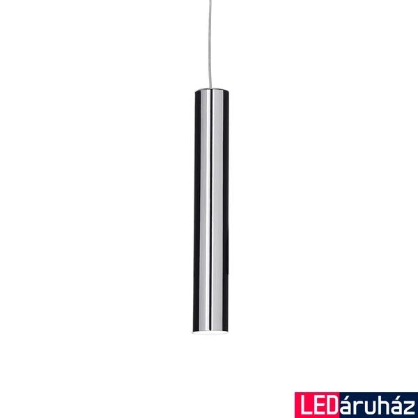 IDEAL LUX LOOK függesztett lámpa GU10 foglalattal, max. 50W, 6 cm átmérő, króm 104942