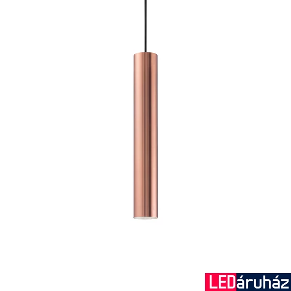 IDEAL LUX LOOK függesztett lámpa GU10 foglalattal, max. 50W, 6 cm átmérő, réz 141855