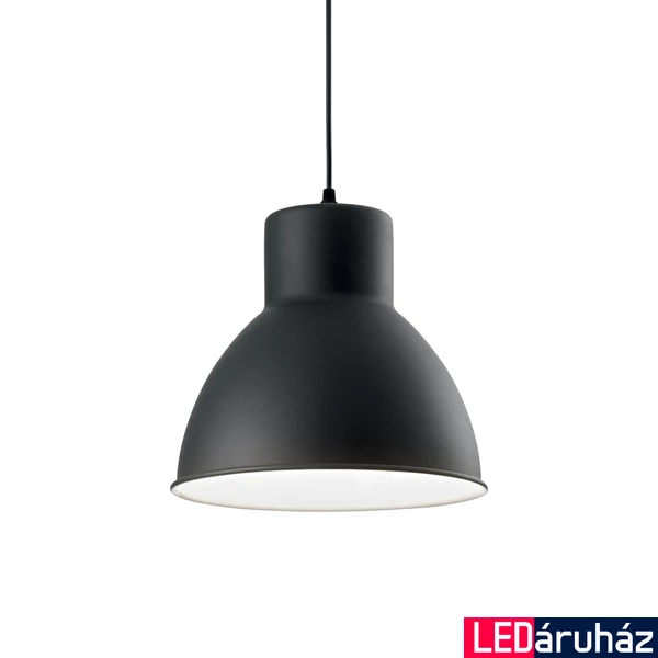 IDEAL LUX METRO függesztett lámpa E27 foglalattal, max. 60W, 27,5 cm átmérő, fekete 139098