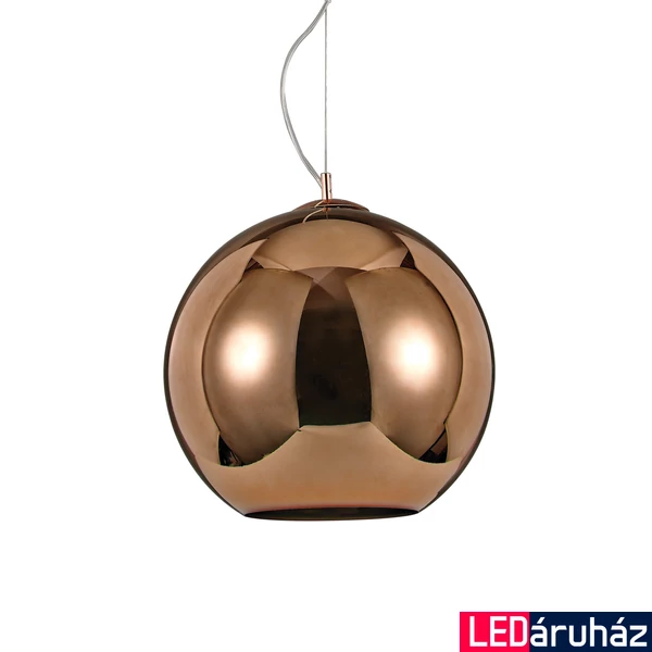 IDEAL LUX NEMO függesztett lámpa E27 foglalattal, max. 60W, 40 cm átmérő, réz 111919