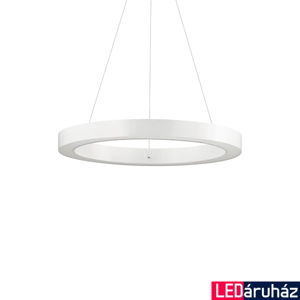 IDEAL LUX ORACLE 1 ágú függeszték, 3000K melegfehér, 2000 lm, 31W, beépített LED, fehér, 211404