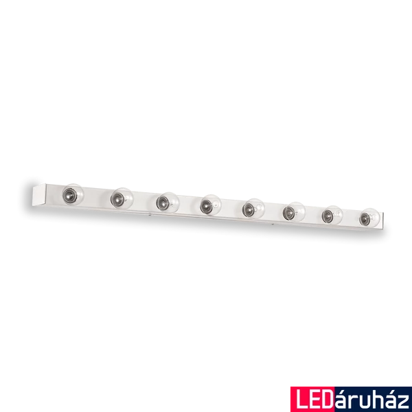 IDEAL LUX PRIVE fali lámpa 8 db. E14 foglalattal, max. 8x40W, 80,5x4 cm, fehér 159522