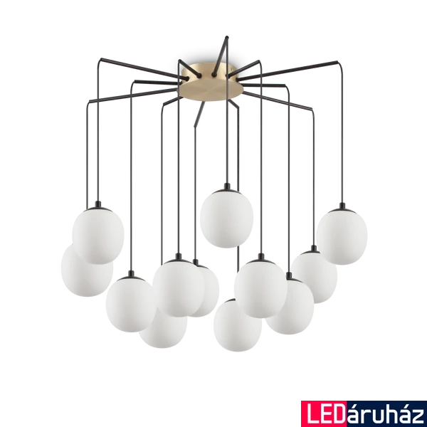 IDEAL LUX RHAPSODY több ágú függeszték, max. 12x28W, G9 foglalattal, réz, 236957