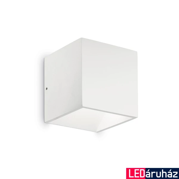 IDEAL LUX RUBIK fali lámpa, 4000K természetes fehér, 670 lm, 6W, beépített LED, 149745