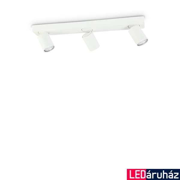 IDEAL LUX RUDY mennyezeti lámpa, max. 3x35W, GU10 foglalattal, fekete, 229058