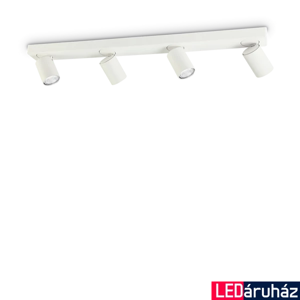 IDEAL LUX RUDY mennyezeti lámpa, max. 4x35W, GU10 foglalattal, fekete, 229072