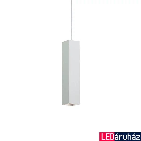 IDEAL LUX SKY függesztett lámpa GU10 foglalattal, max. 28W, 6x45 cm, fehér 126906