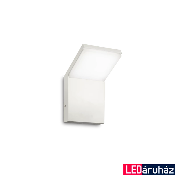 IDEAL LUX STYLE fali lámpa, 4000K természetes fehér, 680 lm, 9W, beépített LED, szürke, 209845