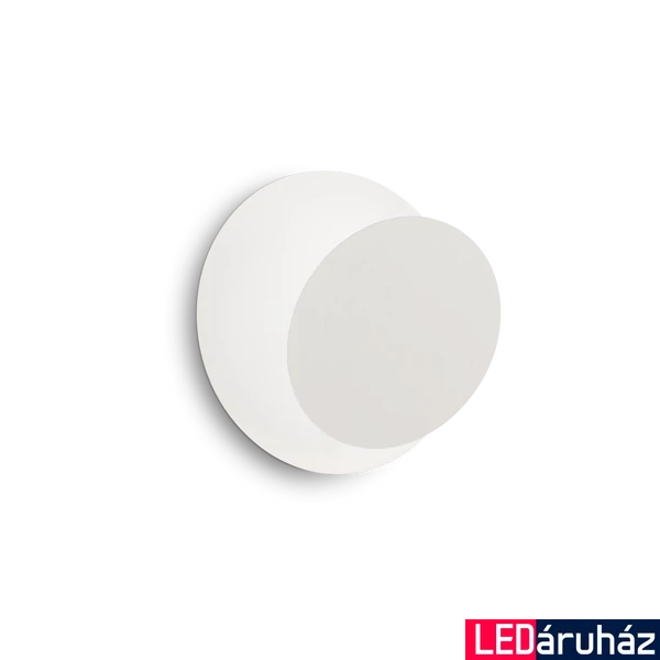 IDEAL LUX TICK fali lámpa, 3000K melegfehér, 390 lm, 6W, beépített LED, 238951