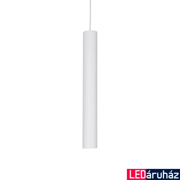 IDEAL LUX TUBE 1 ágú függeszték, 3000K melegfehér, 1000 lm, 9,5W, beépített LED, fehér, 211701