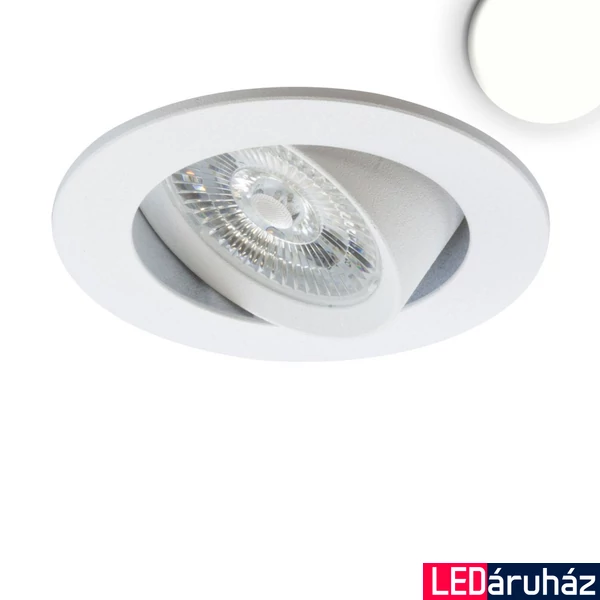  LED süllyesztett lámpaSlim68 MiniAMP fehér, kerek, 8W, 24V DC, semleges fehér, nem dimmelheto