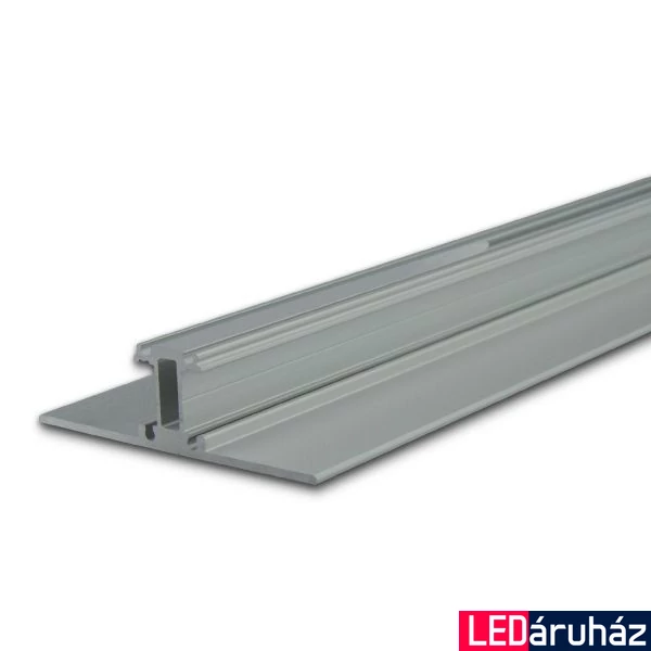 2Side alumínium LED lámpaprofil, 12mm, ezüst, 2m