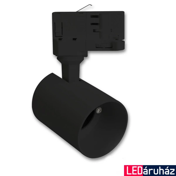 3-PH sínadapter GU10 spotokhoz Mini, fekete
