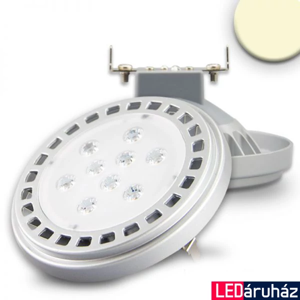 AR111 G53 spotlámpa, 11W, 650 lm, 3000K meleg fehér, 30°, 12V