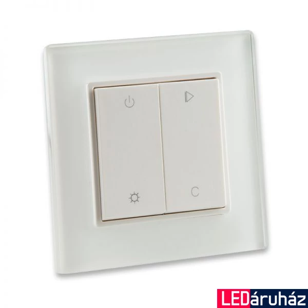 SysCon 1 zónás RF RGB fali LED vezérlő, fehér