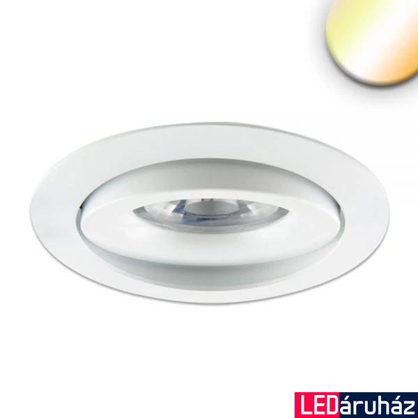 Süllyesztett 15W LED lámpa, CRI99, fehér, Dimtone 2200-2800K, 905 lm, melegfehér, 45°