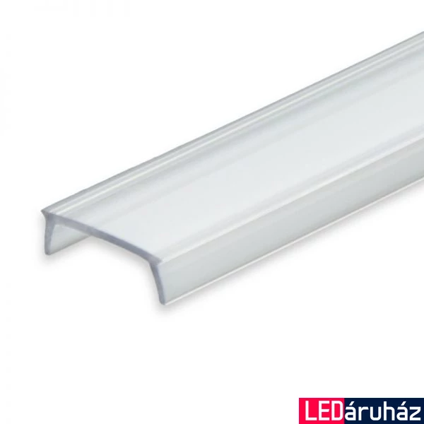 CV2 LED profil előlap, víztiszta, 2m