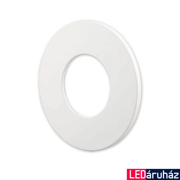 Matt fehér kör előlap vízálló IP65 LED spotlámpához