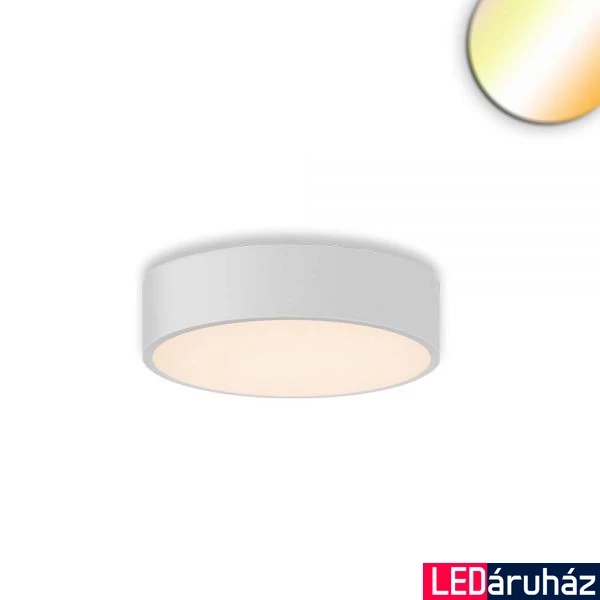 Kör alakú mennyezetre szerelhető LED lámpa, fehér, 25W, 1670lm, ColorSwitch 3000-3500-4000 változtatható fehér, CRI80, 120°, IP20, 40cm átmérő, fényerőszabályozható