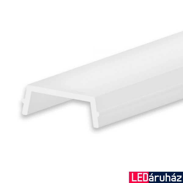 CV27 LED profil előlap, opál, 2m