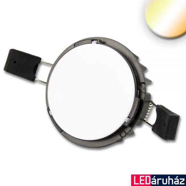 WhiteSwitch DLSystem IP44 LED mélysugárzó, változtatható színhőmérséklet (3000K/4000K), 1120 lm, 12W, Push/DALI fényerőszabályozható
