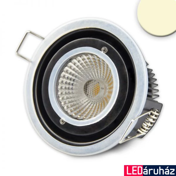 Vízálló IP65 süllyesztett LED spotlámpa 10W, IP65, 875lm, 4000K természetes fehér, DALI fényerőszabályozás