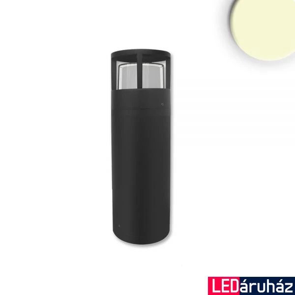 Kültéri LED állólámpa, 6W, 280lm, 3000K melegfehér, CRI82, IP54, 30x10,5cm, fekete
