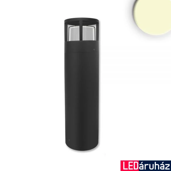 Kültéri LED állólámpa, 6W, 280lm, 3000K melegfehér, CRI82, IP54, 50x10,5cm, fekete