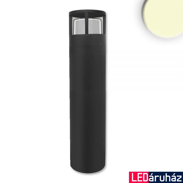 Kültéri LED állólámpa, 6W, 280lm, 3000K melegfehér, CRI82, IP54, 70x10,5cm, fekete