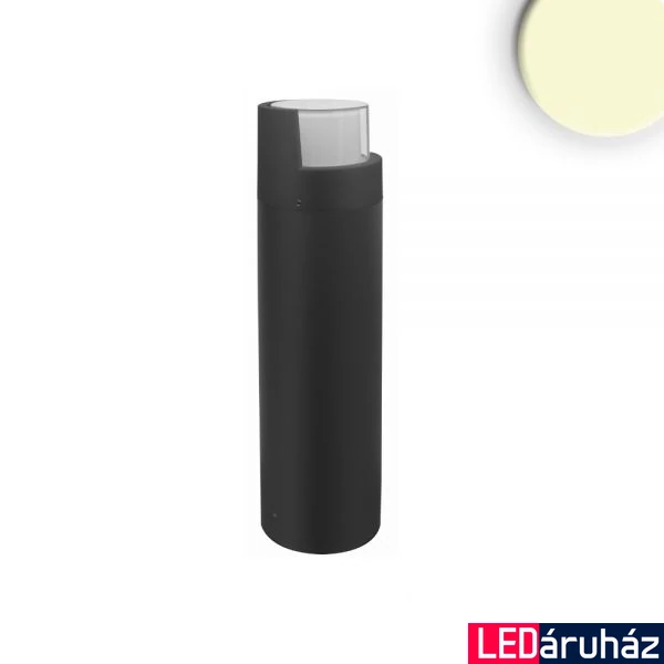 Kültéri LED állólámpa, 6W, 430lm, 3000K melegfehér, CRI81, IP54, 50x11cm, fekete
