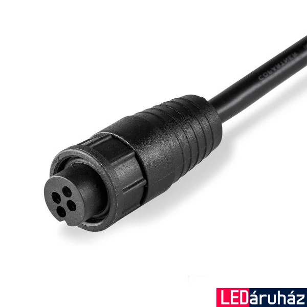 Csatlakozókábel ANYA, 30cm, 4 pólusú, 0,5mm2, IP67