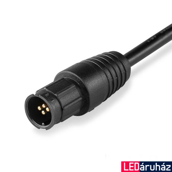 Csatlakozókábel APA, 30cm, 4 pólusú, 0,5mm2, IP67