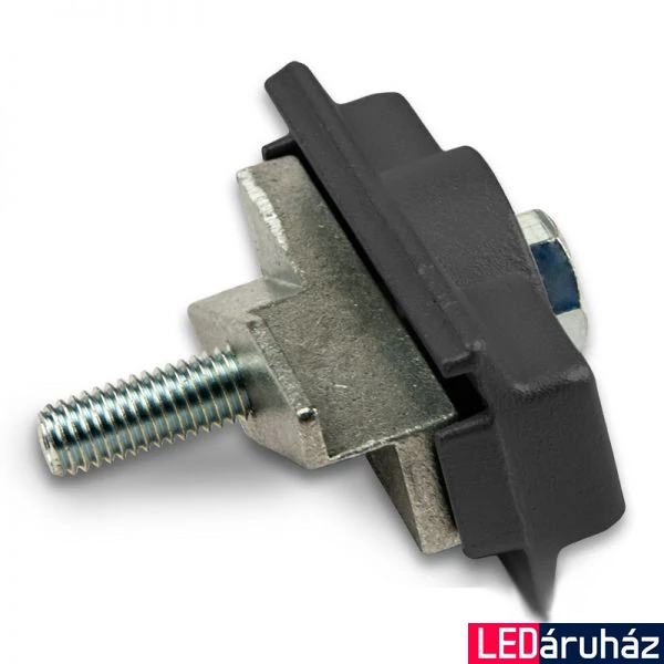 3 fázisú 'Classic' LED sínadapter, mechanikus, fekete