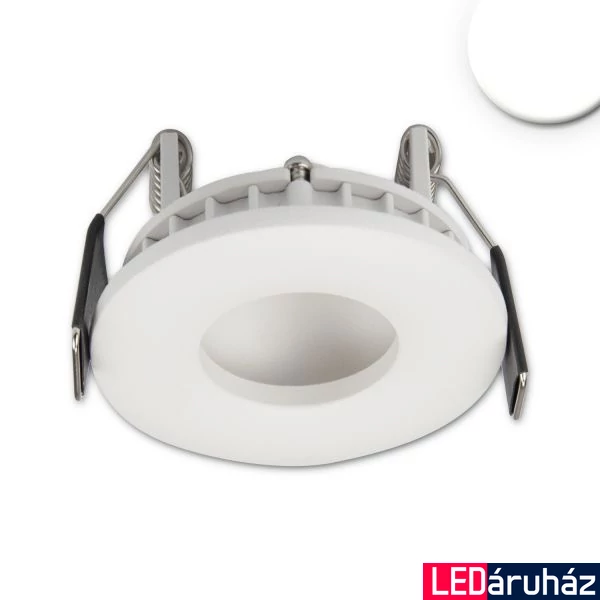 AmpSystem Luna süllyeszthető LED lámpa, 24V DC 4W, 175lm, 2700K melegfehér, fehér, kör, IP20