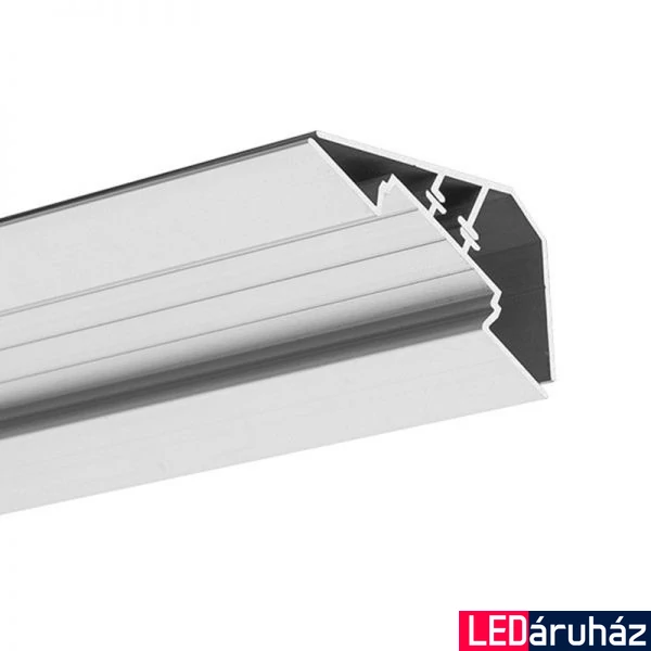 Corner22 LED sarokprofil, 22mm, ezüst eloxált alumínium, 2m