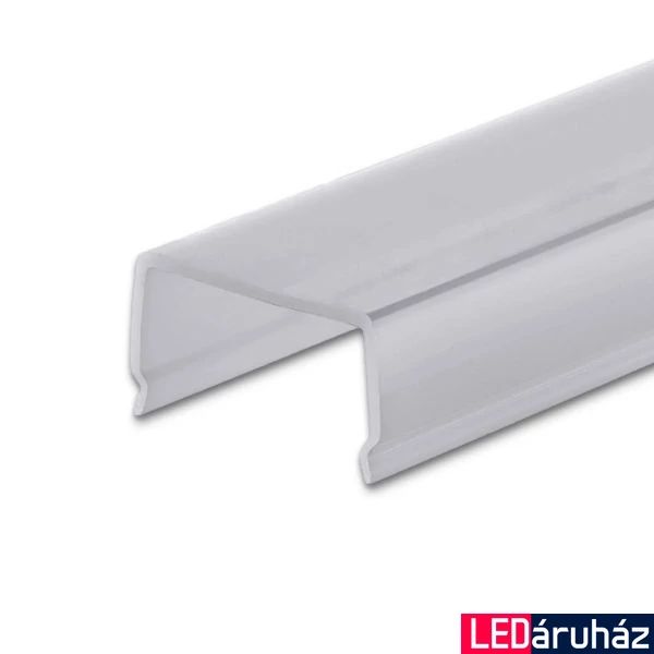 CV35 LED profil előlap, víztiszta, 2m