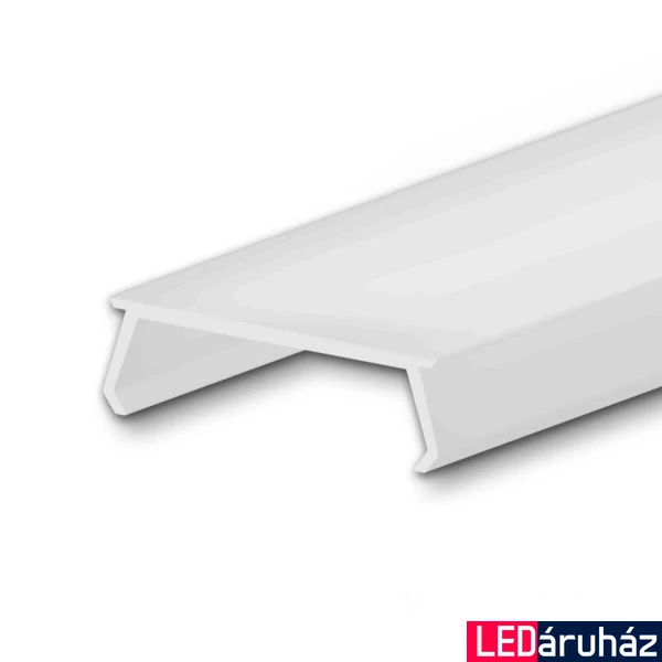 CV47 LED profil előlap, matt fehér, 2m