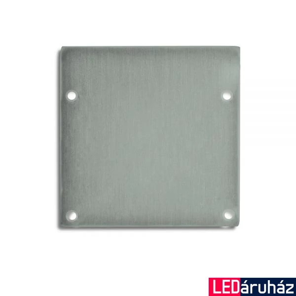 EC51 végzáró Lamp55 LED lámpaprofilhoz, ezüst, 2db, csavarokkal