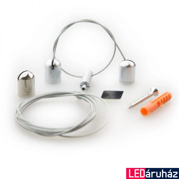 Függesztőhuzal Lamp55 LED lámpaprofilhoz, 150cm, 2db, rögzítőkkel