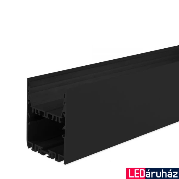 Lamp40 alumínium LED lámpaprofil, 40mm, fekete, 2m