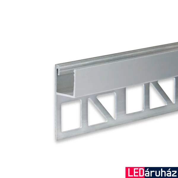 LED csempe profil UP10, RAL 9003 200cm